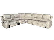 Brickston 4-piece Triple Power Reclining Sectional Sofa Mushroom - 600570PPP-SET