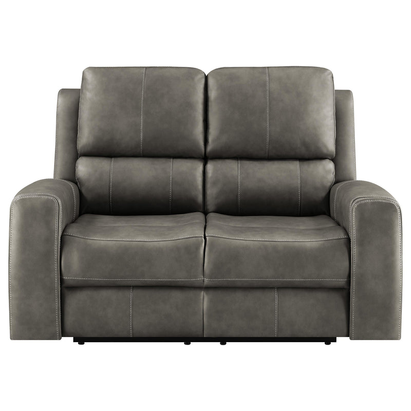 Brickston Triple Power Reclining Loveseat Charcoal - 603432PPP