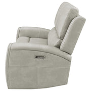 Brickston Triple Power Reclining Loveseat Grey - 603435PPP