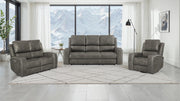 Brickston Triple Power Reclining Sofa Charcoal - 603431PPP