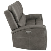 Brickston Triple Power Reclining Sofa Charcoal - 603431PPP