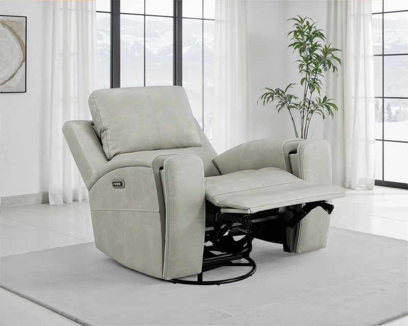 Brickston Triple Power Swivel Glider Recliner Grey - 603436PPP