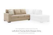 Bridgepoint Almond Left-Arm Facing Sofa Sleeper - PC6950710