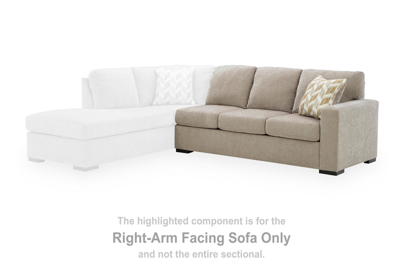 Bridgepoint Stone Right-Arm Facing Sofa - PC6950667