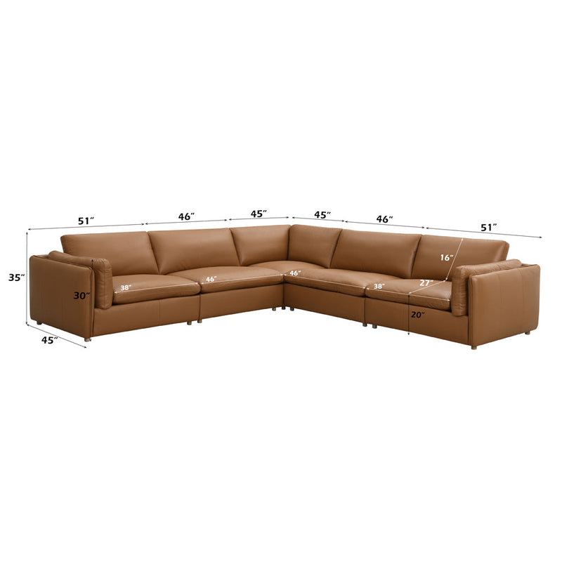 Brighton Modular - Right Facing Arm Chair - LV03373
