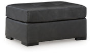 Brindley Pier 4-Piece Sectional with Ottoman in Fog - PKG022069