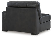 Brindley Pier 4-Piece Sectional with Ottoman in Fog - PKG022069