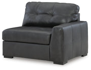Brindley Pier 4-Piece Sectional with Ottoman in Fog - PKG022069