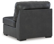 Brindley Pier 4-Piece Sectional with Ottoman in Fog - PKG022069