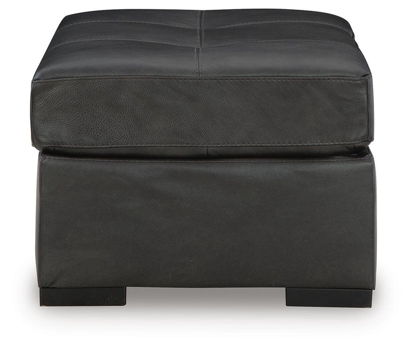 Brindley Pier Fog Oversized Accent Ottoman - 9950308