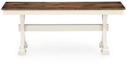 Brinfern Brown/Antique White 48" Dining Bench - PCD628-00