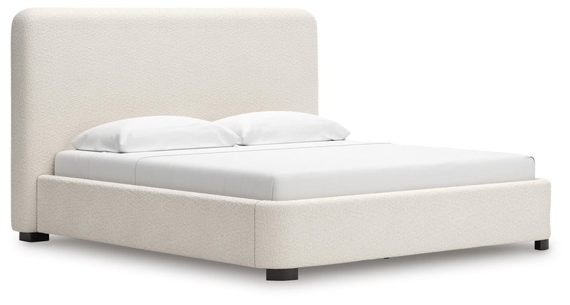 Brintstreet Beige King Upholstered Bed - PCB401-82