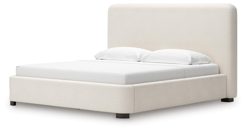 Brintstreet Beige King Upholstered Bed - PCB401-82