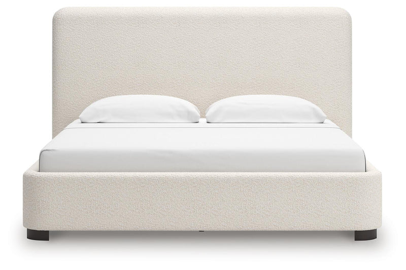 Brintstreet Beige King Upholstered Bed - PCB401-82