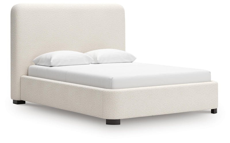 Brintstreet Beige Queen Upholstered Bed - PCB401-81