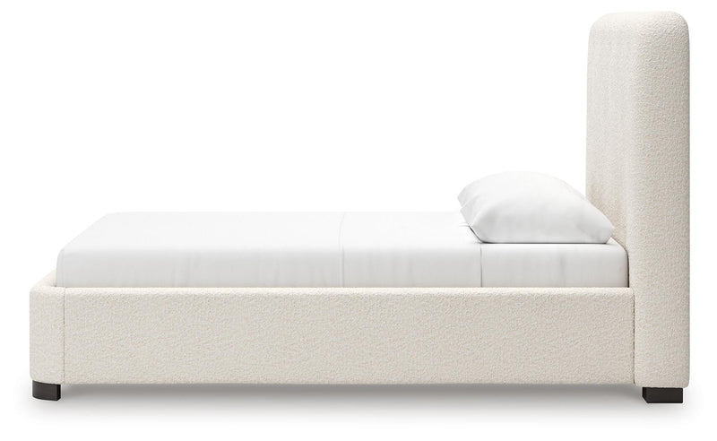 Brintstreet Beige Queen Upholstered Bed - PCB401-81