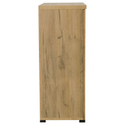 Bristol 6-shelf Engineered Wood Shoe Cabinet Golden Oak - 951107