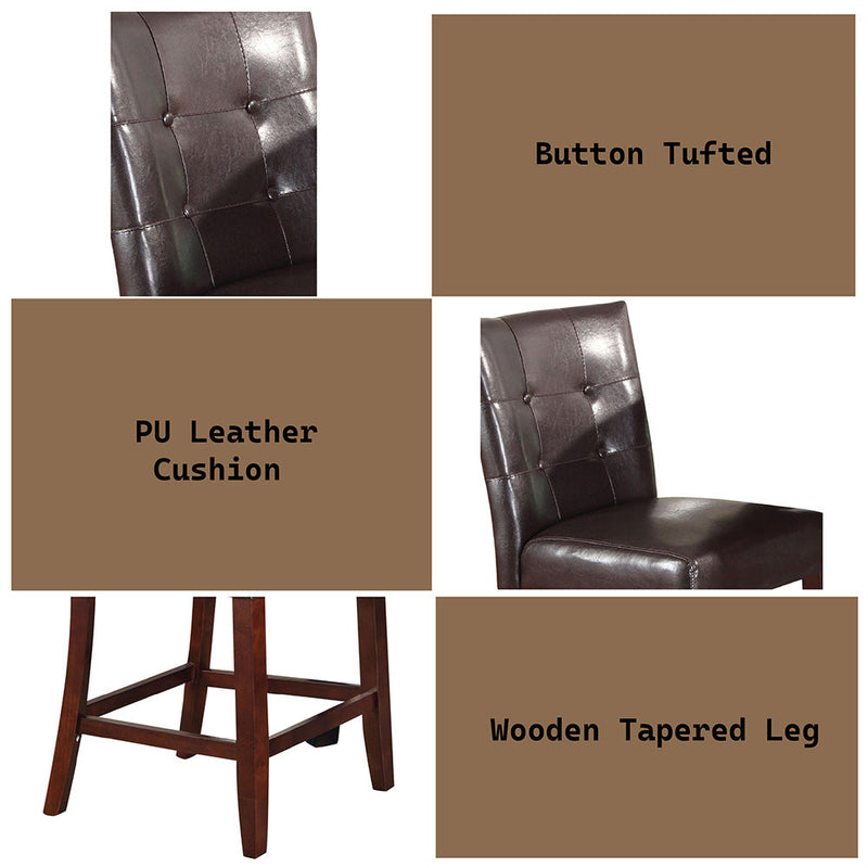 Britney Counter Height Chair (Set-2) - 07055