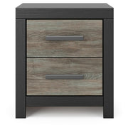 Broachmyn Black/Gray Nightstand - PCB1118-92