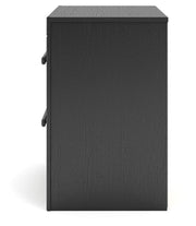 Broachmyn Black/Gray Nightstand - PCB1118-92