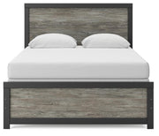 Broachmyn Black/Gray Queen Panel Bed - PCB1118B4