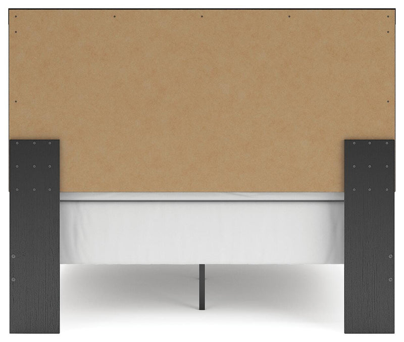 Broachmyn Black/Gray Queen Panel Bed - PCB1118B4