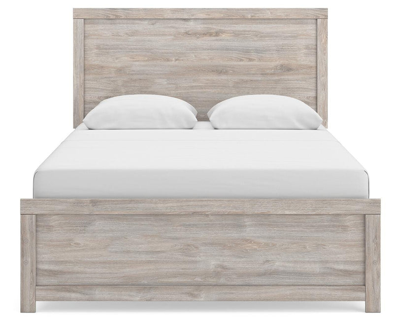 Broachmyn Gray Queen Panel Bed - PCB1120B2