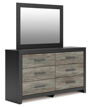 Broachmyn Queen Bookcase Bed, Dresser and Mirror - PCB1118B3