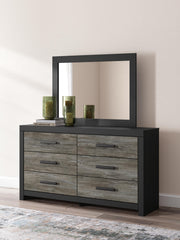 Broachmyn Queen Panel Bed, Dresser and Mirror - PCB1118B5