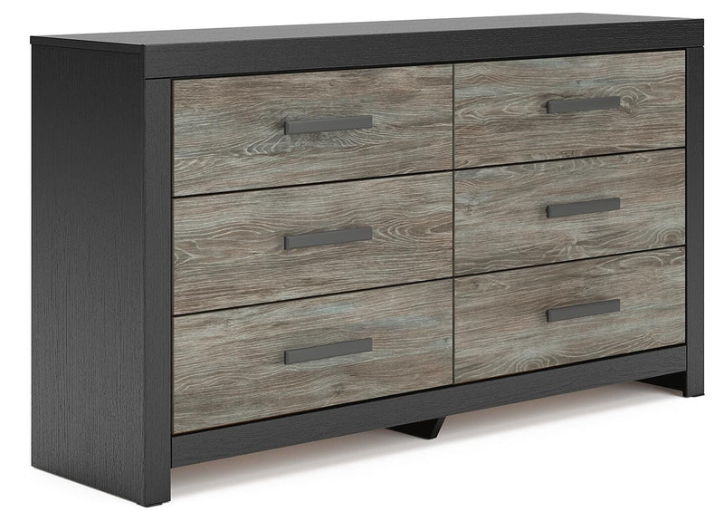 Broachmyn Queen Panel Bed, Dresser and Nightstand - PCB1118B22