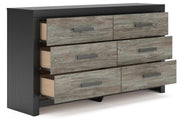 Broachmyn Queen Panel Bed, Dresser and Nightstand - PCB1118B22