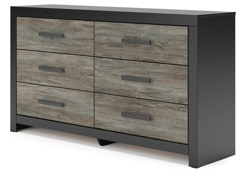 Broachmyn Queen Panel Bed, Dresser and Nightstand - PCB1118B22