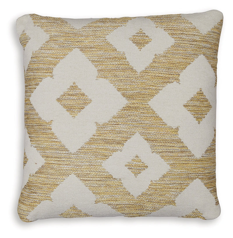 Brockner Next-Gen Nuvella Brown/Yellow Pillow - A1900009P