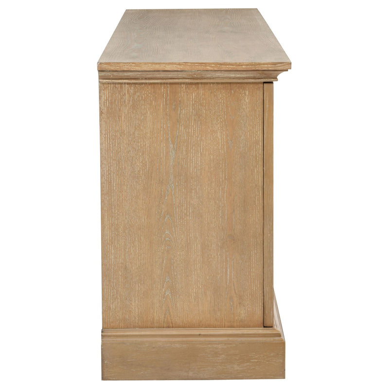 Brockway 4-door Dining Sideboard Buffet Cabinet Barley Brown - 110295