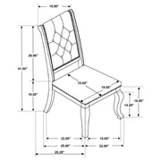 Brockway 7-piece Extension Leaf Dining Set Barley Brown - 110291-S7
