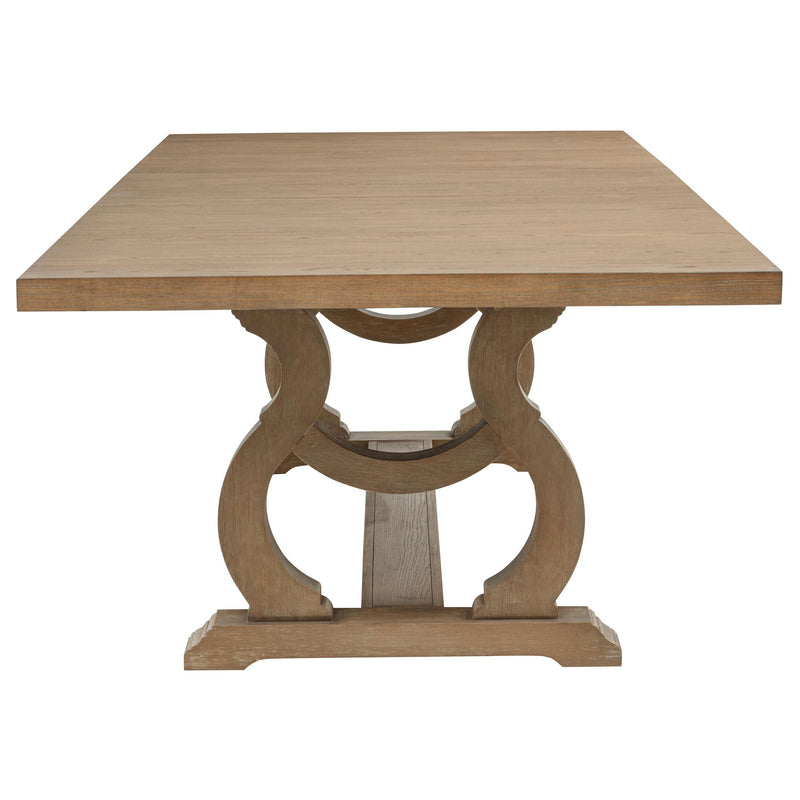Brockway 7-piece Extension Leaf Dining Set Barley Brown - 110291-S7