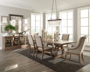 Brockway Upholstered Dining Chair Barley Brown (Set of 2) - 110292