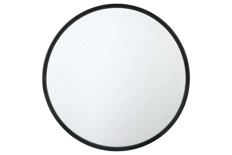 Brocky Black Accent Mirror - DMV FurnitureOther Products