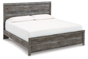 Bronyan Dark Gray King Panel Bed - DMV FurnitureKing Bed