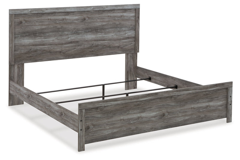 Bronyan Dark Gray King Panel Bed - DMV FurnitureKing Bed