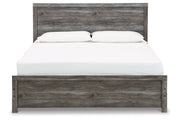 Bronyan Dark Gray King Panel Bed - DMV FurnitureKing Bed