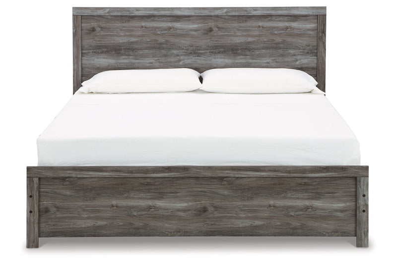 Bronyan Dark Gray King Panel Bed - DMV FurnitureKing Bed