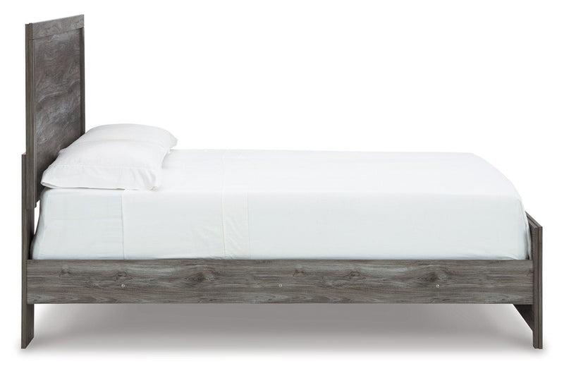 Bronyan Dark Gray Queen Panel Bed - DMV FurnitureQueen Bed