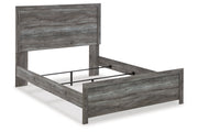 Bronyan Dark Gray Queen Panel Bed - DMV FurnitureQueen Bed
