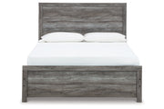 Bronyan Dark Gray Queen Panel Bed - DMV FurnitureQueen Bed