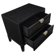 Brookmead 2-drawer Nightstand Black - 224712