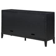 Brookmead 4-door Sideboard Buffet Storage Cabinet Black - 108235