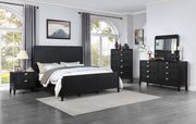 Brookmead 5-piece Eastern King Bedroom Set Black - 224711KE-S5
