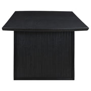 Brookmead 7-piece Extension Leaf Dining Table Set Black - 108231-S7A