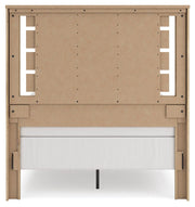 Brozmont Full Panel Bed, Dresser and Mirror - B1045B9